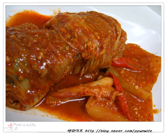 白菜で包んで優しく煮たサバの包み焼きの完成写真