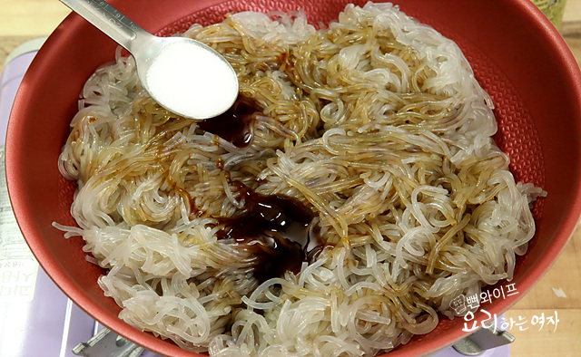 Season the glass noodles — step photo 2