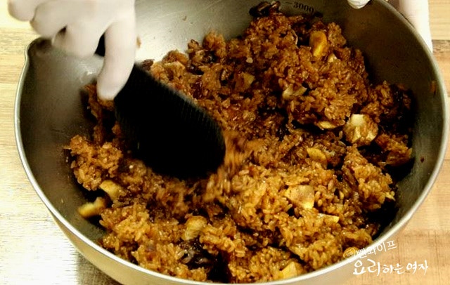 Cook the yakbap — step photo 3