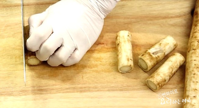 Prepare the burdock root — step photo 2
