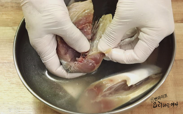Clean the mackerel and make the sauce — step photo 2