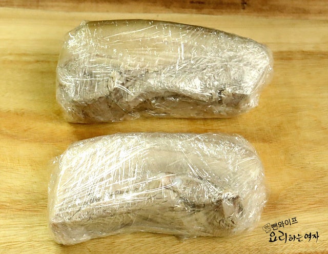 Chill and slice the pork — step photo 2