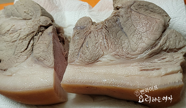 Chill and slice the pork — step photo 1