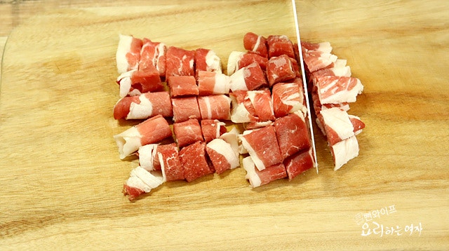 材料を切る — 手順の写真 1