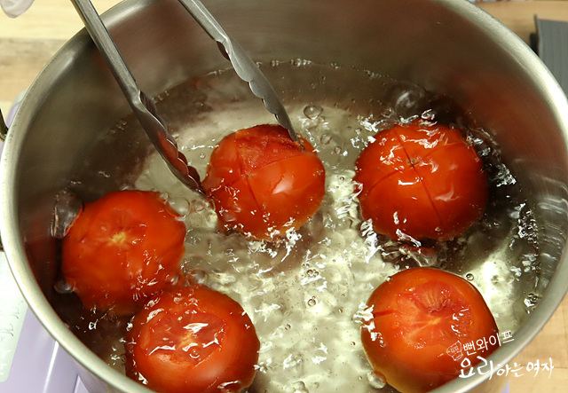 Prep the tomatoes — step photo 2