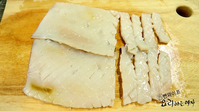 Prepare the squid — step photo 1
