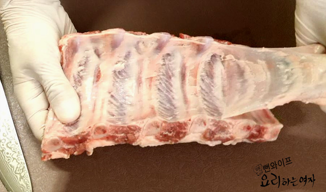Prepare the baby back ribs — step photo