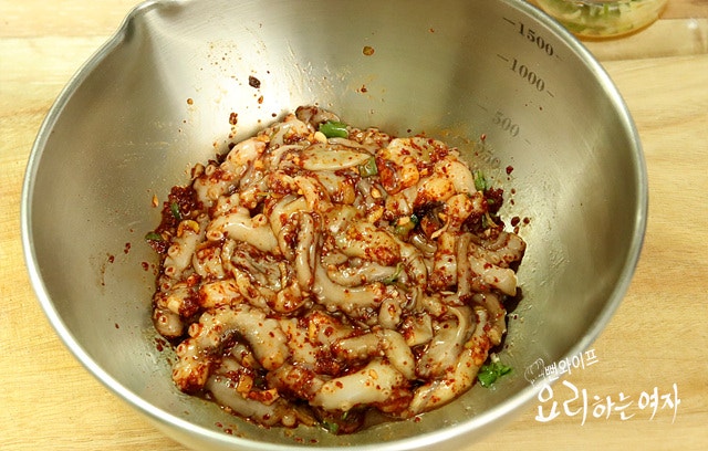 Season the octopus — step photo 2