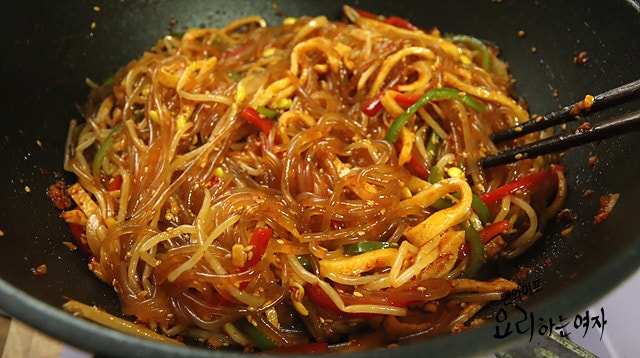 Finish the japchae — step photo 3