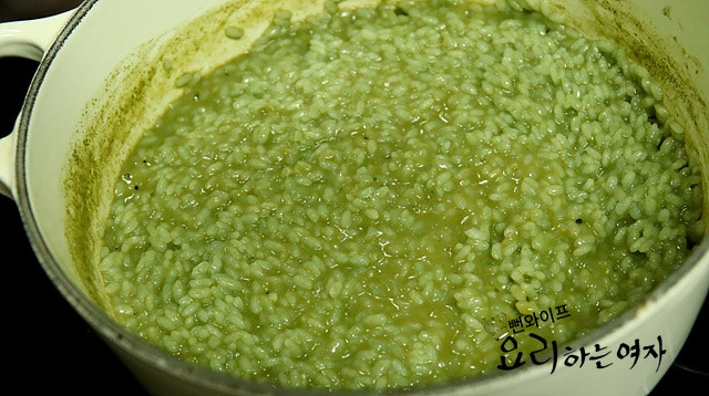 Cook the abalone rice — step photo 2
