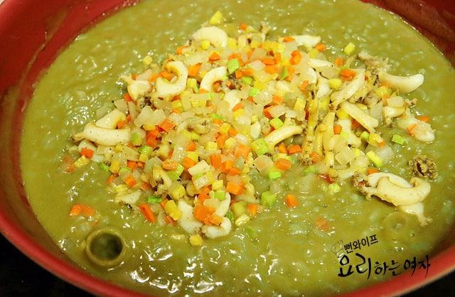 Simmer the abalone porridge — step photo 2