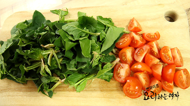 Slice the ingredients — step photo
