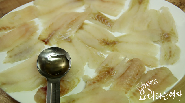 Prepare the pollock fillets — step photo
