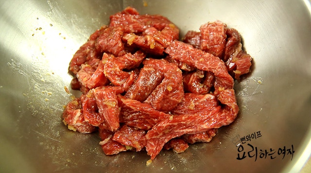 Season the beef — step photo 1