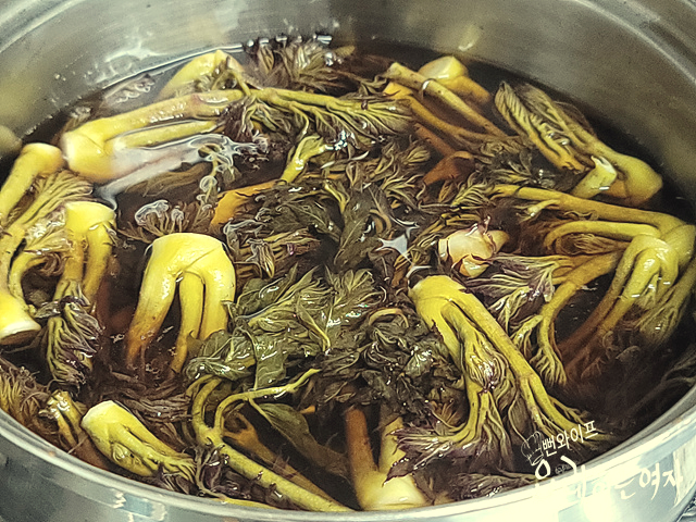Steep in the soy brine — step photo 1