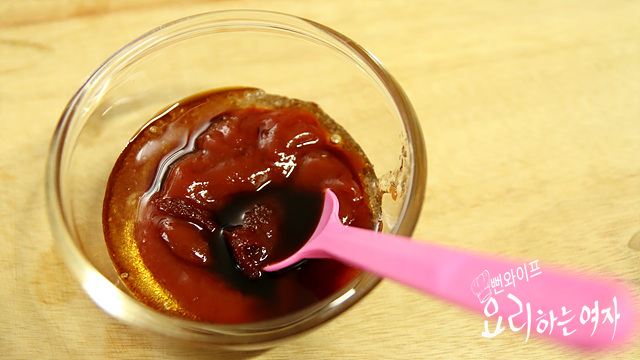 Make the sotteok sotteok sauce — step photo