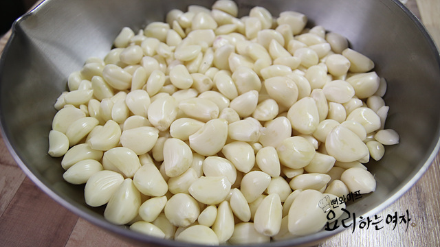 Prep the garlic — step photo