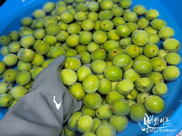Wash the plums — step photo 1