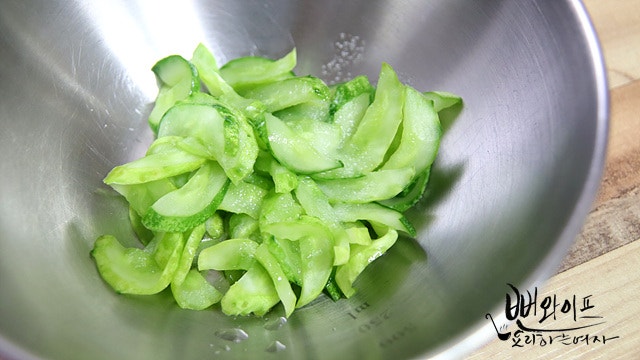 きゅうりの和え物作り — 手順の写真 1