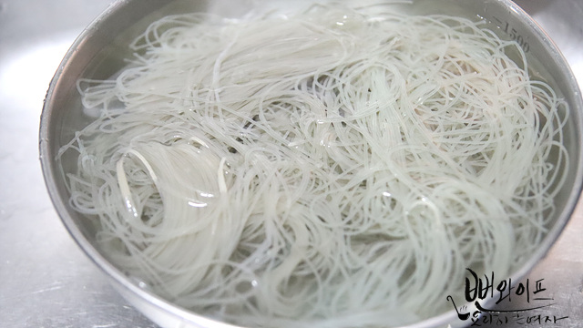 ビビン冷麺作り — 手順の写真