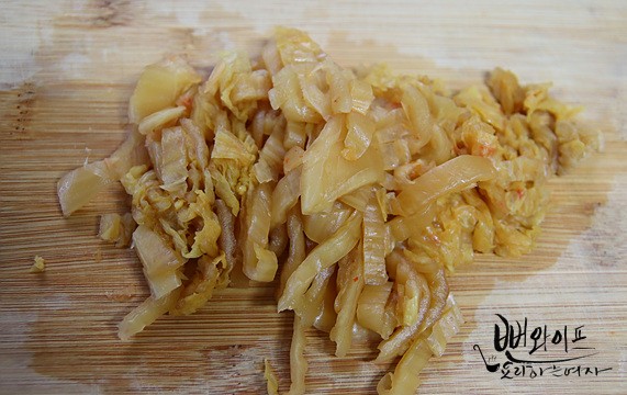 キムチに味付けする — 手順の写真 2