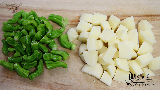 Cut the ingredients — step photo