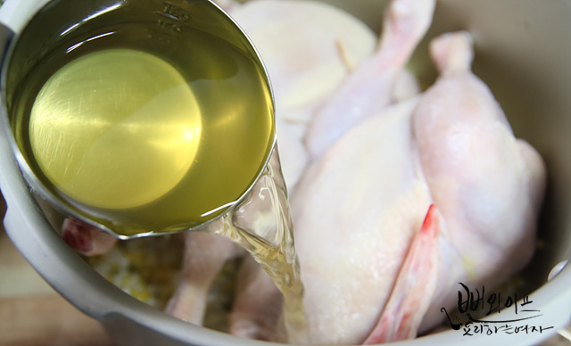 Make the chicken baeksuk — step photo 1