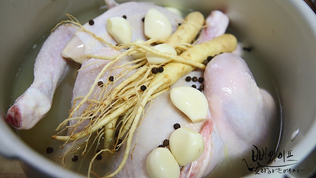 Make the chicken baeksuk — step photo 2