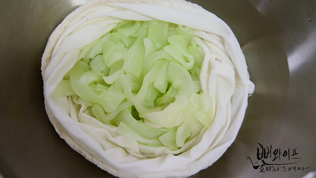 Salt the cucumber — step photo 2