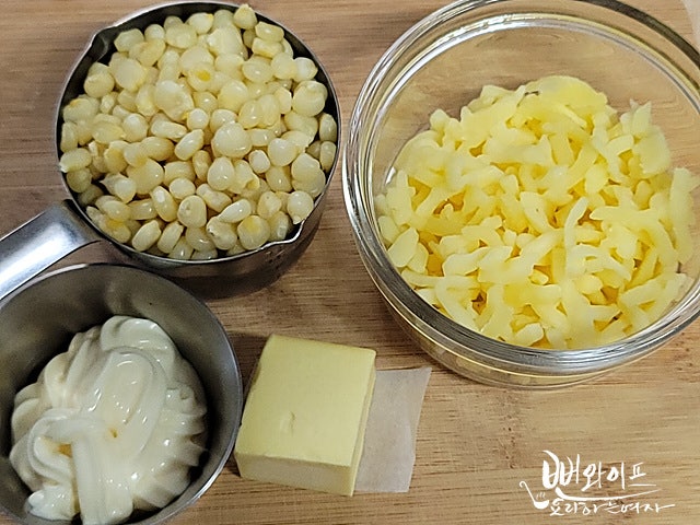 Make corn cheese — step photo