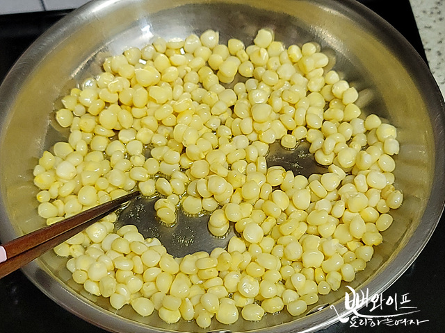 Make corn cheese — step photo 2