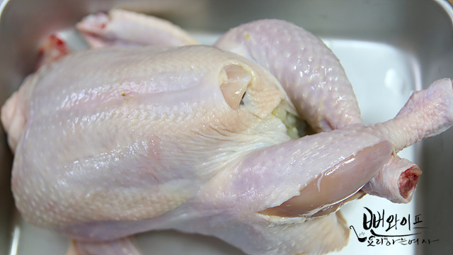 Stuff the chicken — step photo