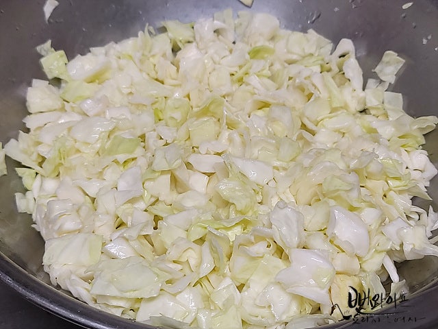 Salt the cabbage — step photo 1