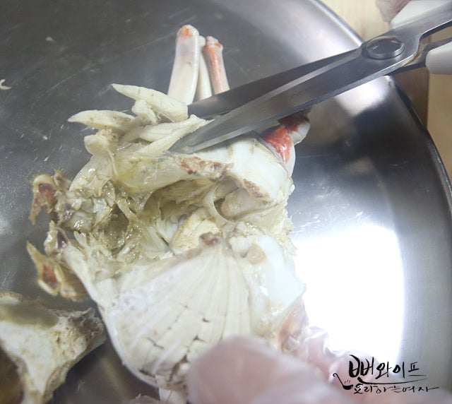 How to steam the crabs — step photo 1