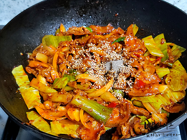 Stir-fry — step photo