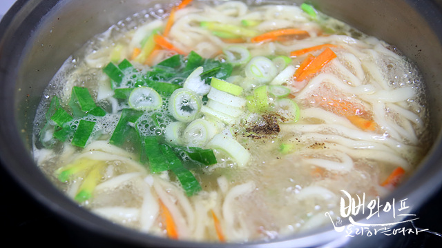 Boil the noodles — step photo