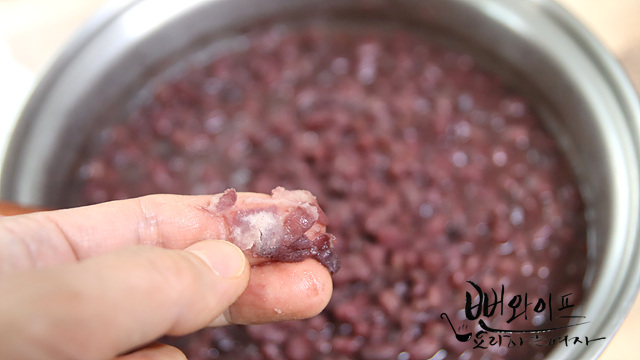 小豆のゆで方 — 手順の写真
