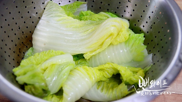 白菜をゆでる — 手順の写真 2
