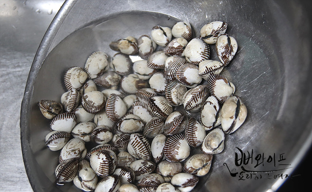 How to purge cockles — step photo 3
