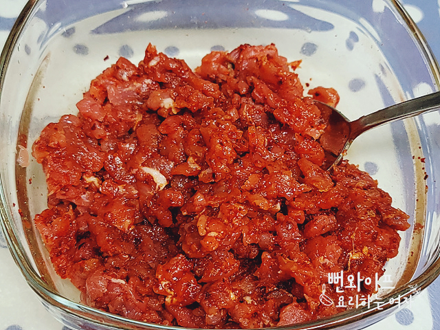 肉の下味づけ — 手順の写真 2