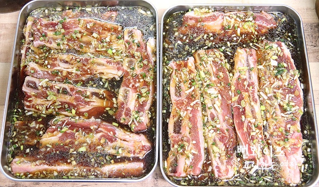 How to marinate LA galbi — step photo 1