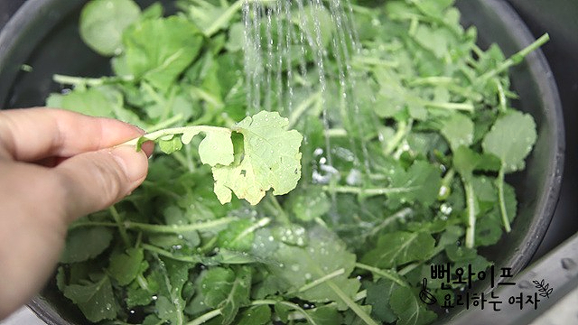 Wash the greens — step photo 1