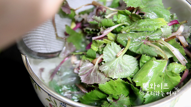 Blanch the butterbur shoots — step photo 2