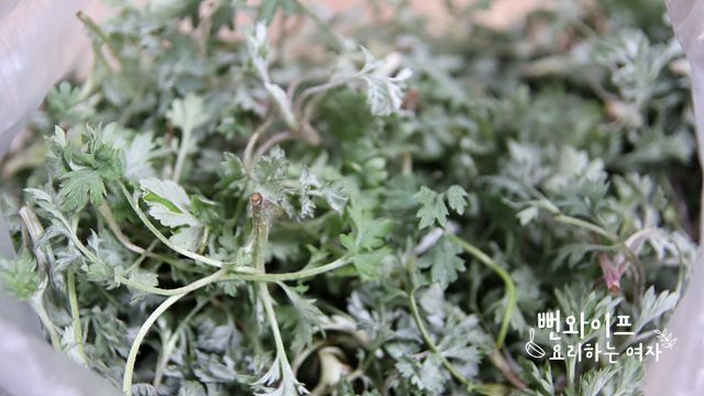 Clean the mugwort — step photo 1