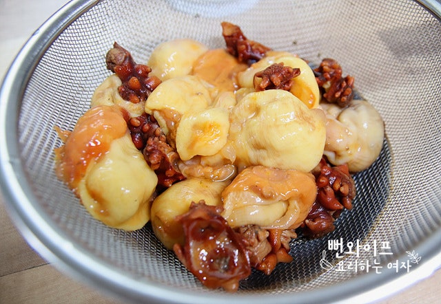 Clean the sea squirt — step photo 2