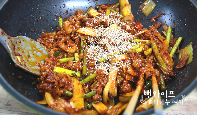Stir-fry — step photo
