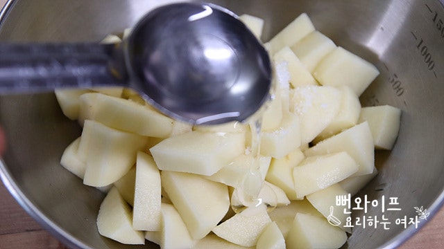 Macerate in corn syrup and salt — step photo 2