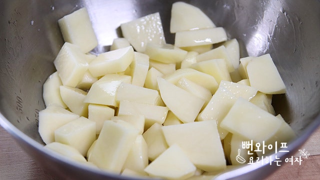 Macerate in corn syrup and salt — step photo 1
