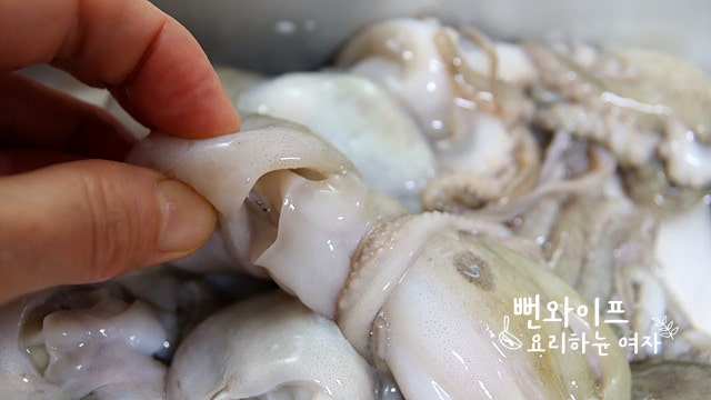 Clean the webfoot octopus — step photo 1