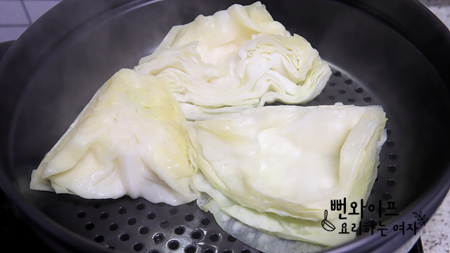 Steam the cabbage — step photo